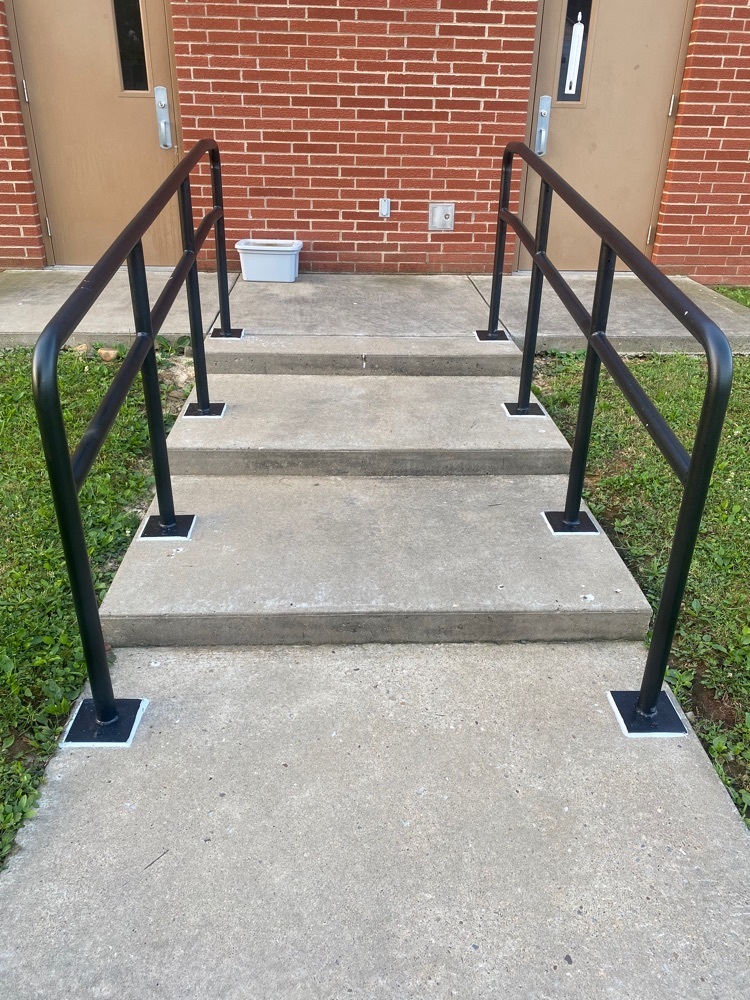 Concrete and Drainage Project Completed at Smithville Elementary School