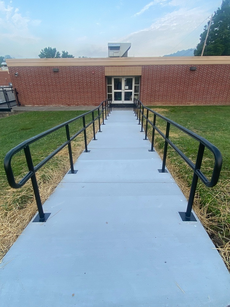 Concrete and Dainage Project Completed at Smithville Elementary School